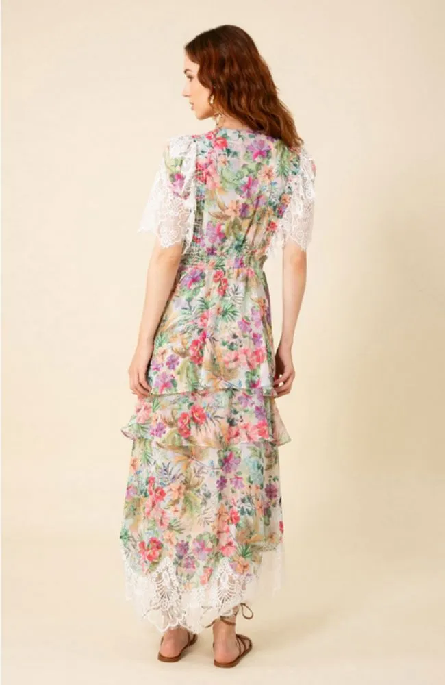Annabelle SS Tiered Dress
