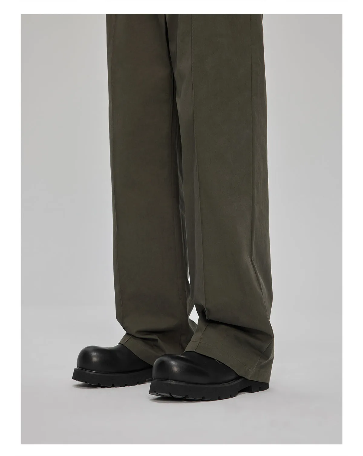 Basic Casual Straight Pants