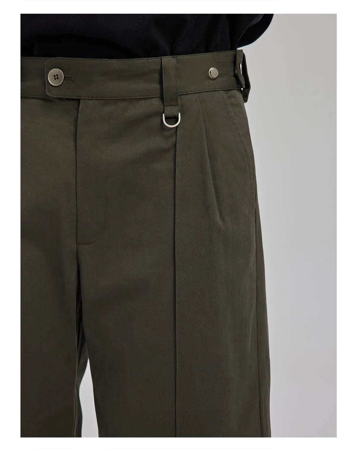Basic Casual Straight Pants