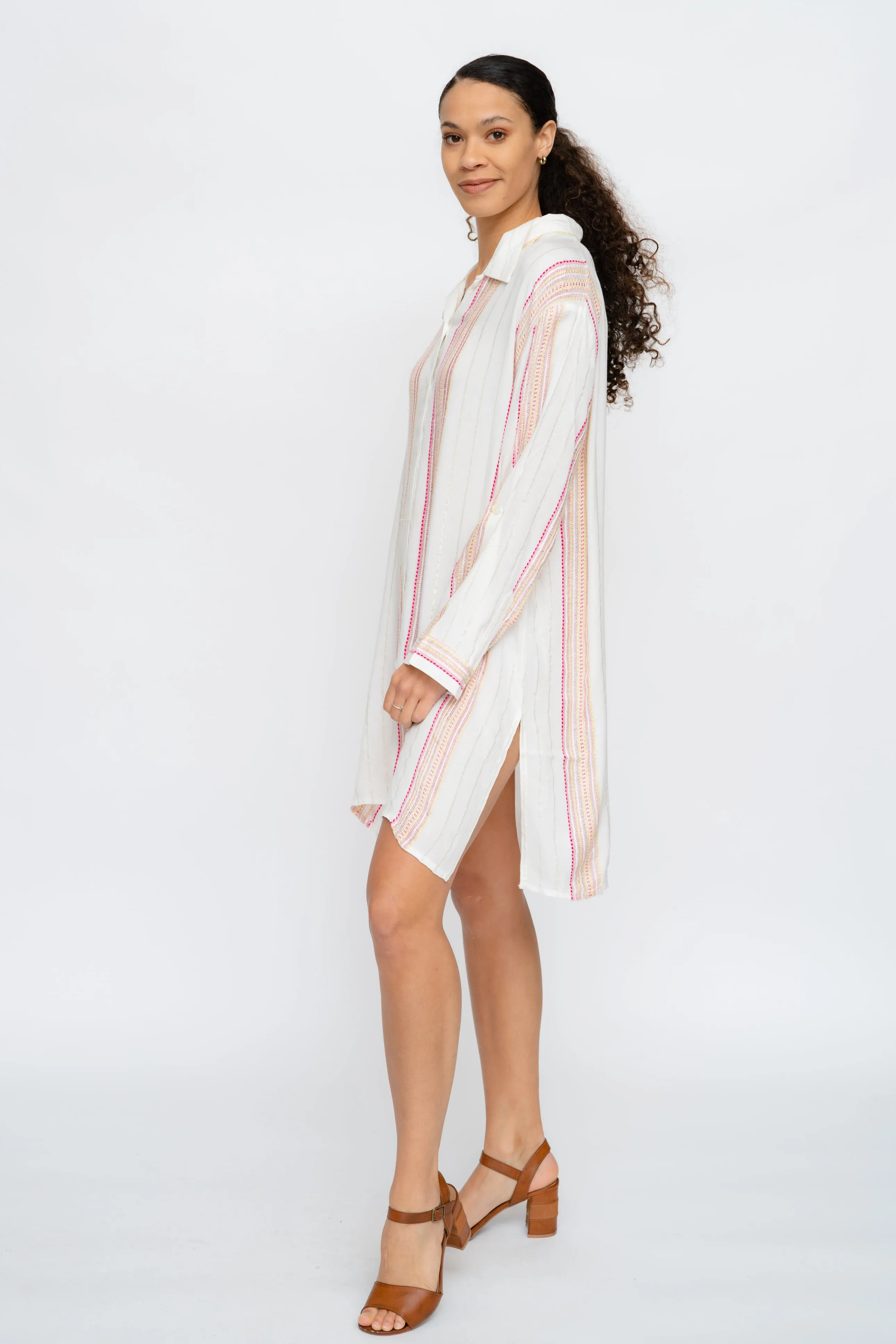 Beach Sand  Shirt Dress