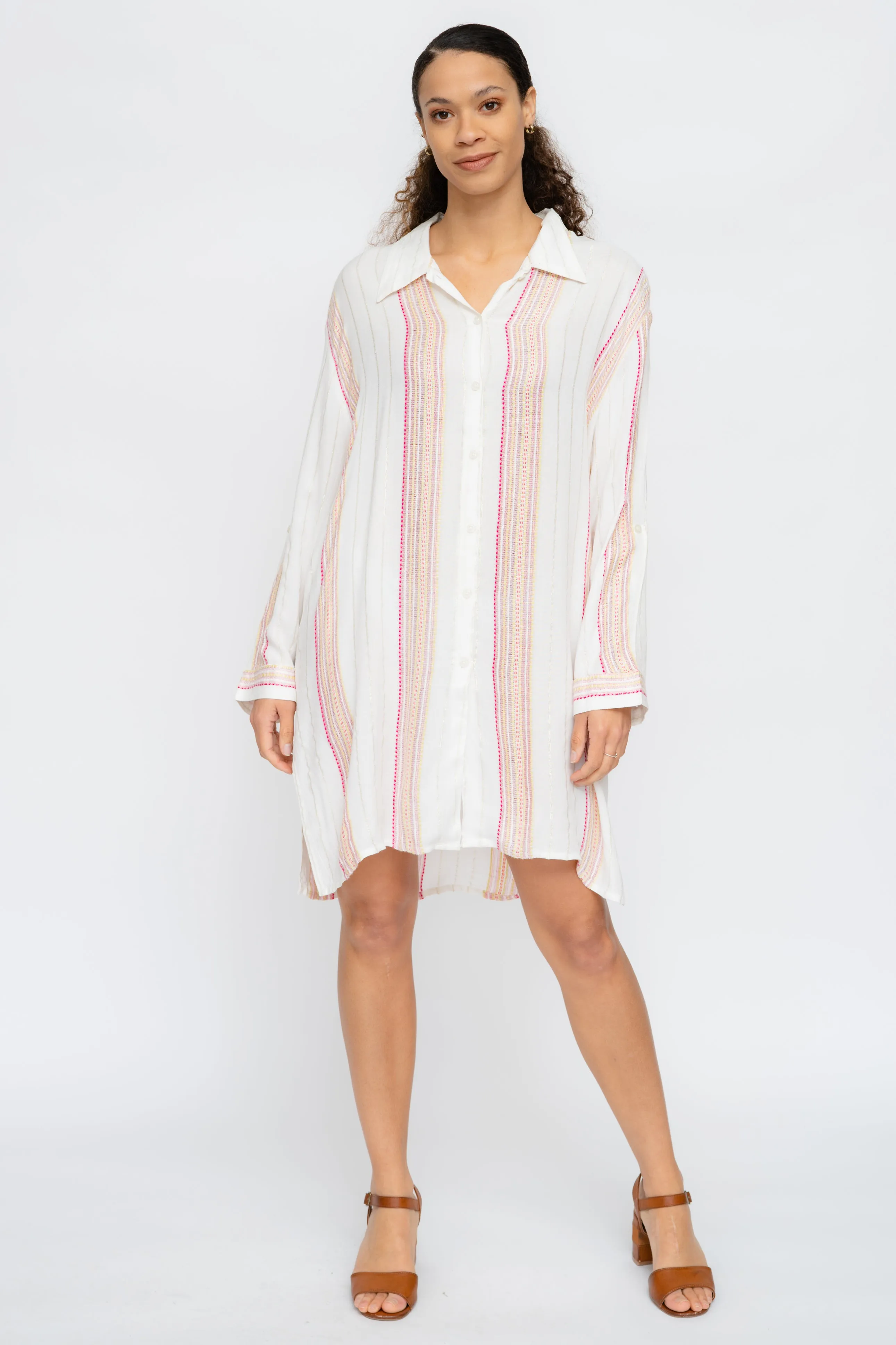 Beach Sand  Shirt Dress