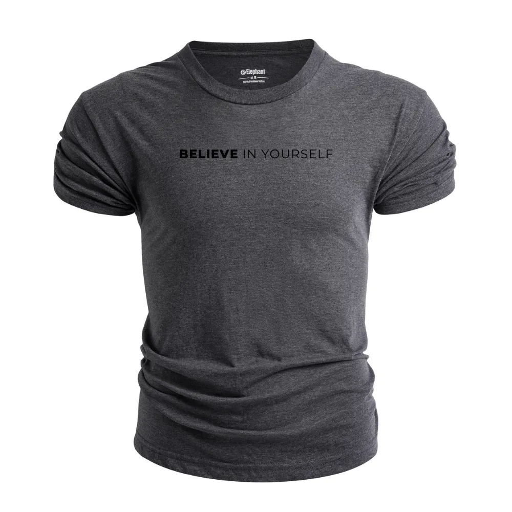 BELIEVE IN YOURSELF Inspirational T-shirt/Tees