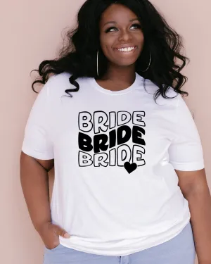 Bride Stacked | White