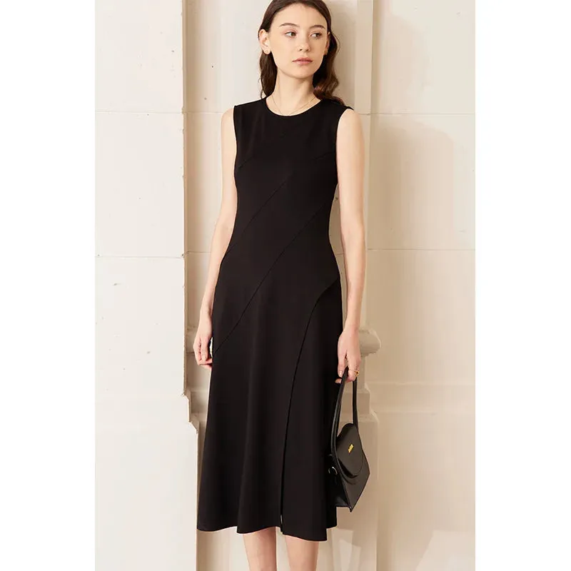 Chic Sleeveless Split Front Dress