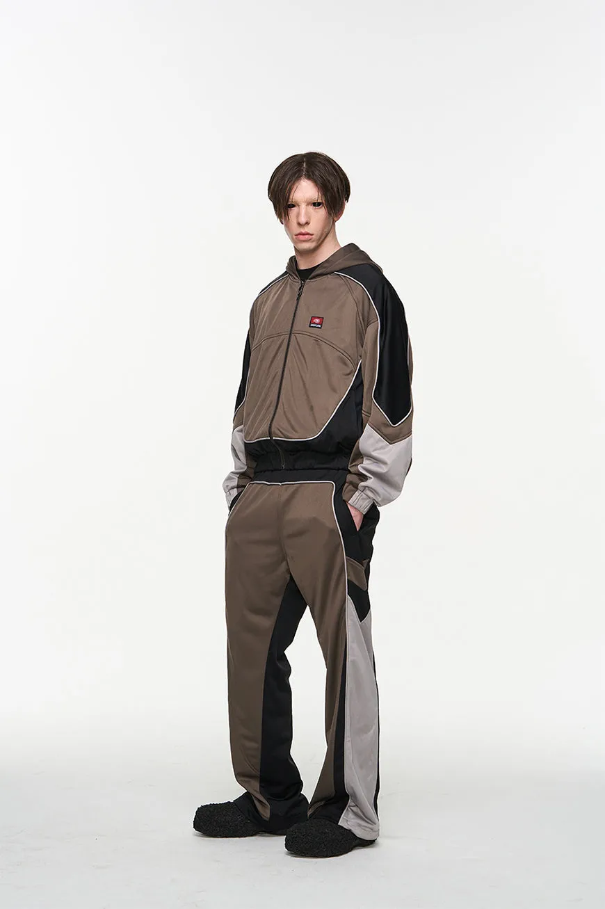 Colorblock Sports Casual Pants