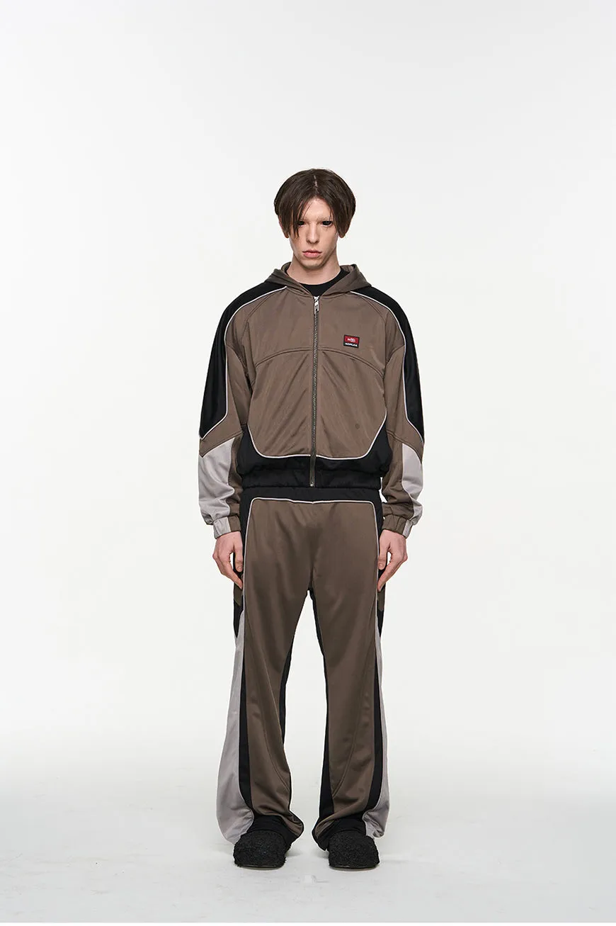 Colorblock Sports Casual Pants