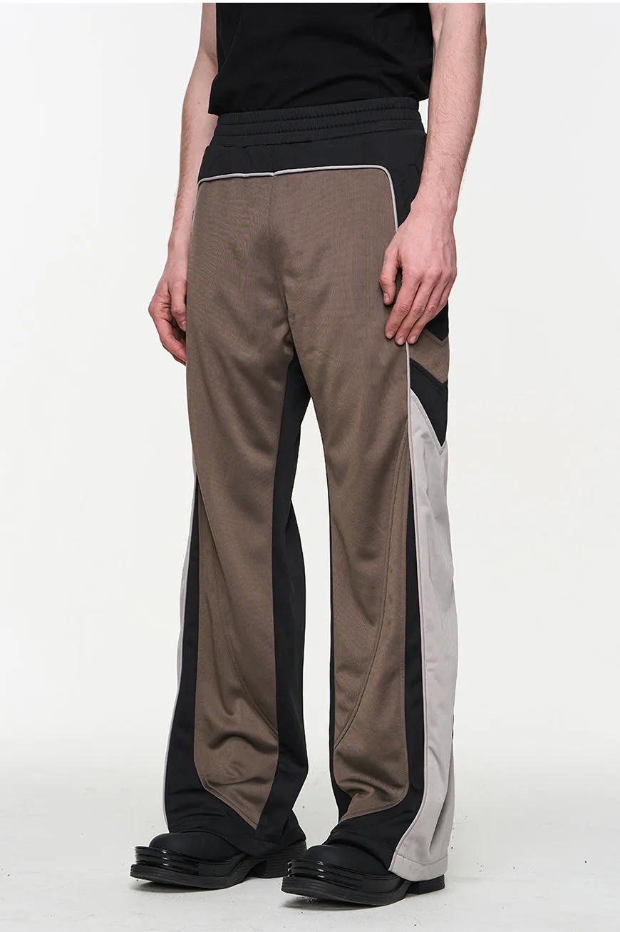 Colorblock Sports Casual Pants