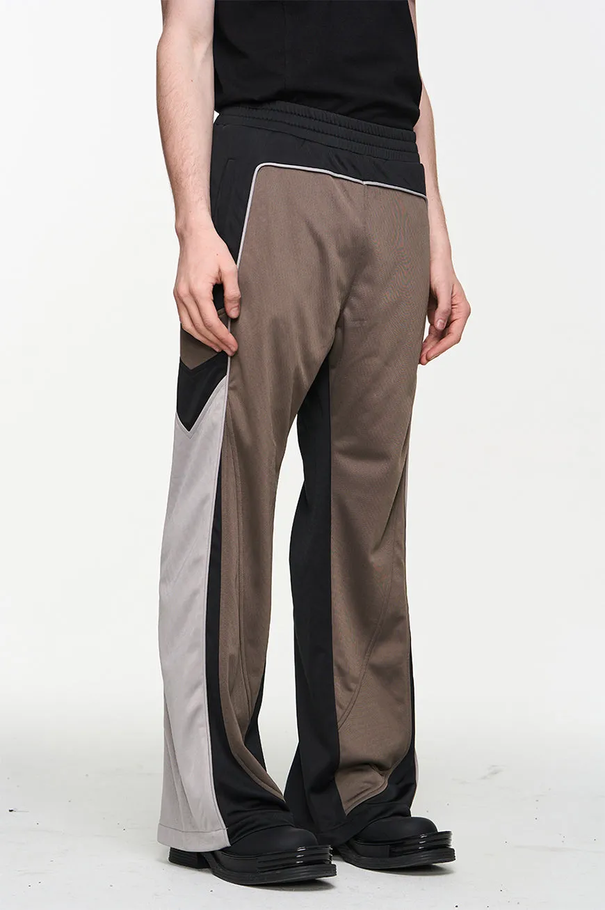 Colorblock Sports Casual Pants