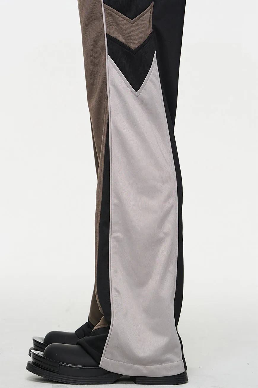 Colorblock Sports Casual Pants