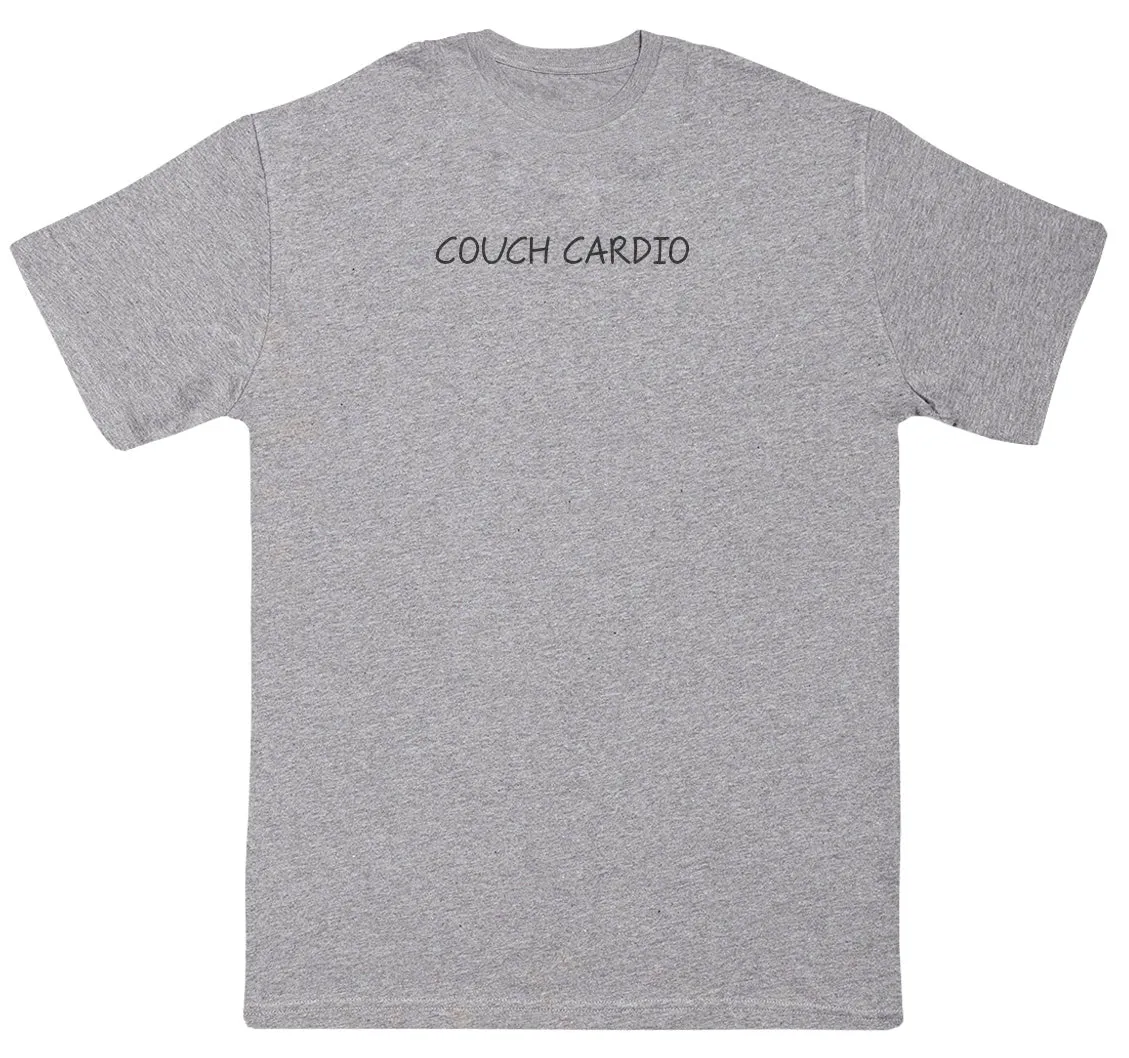 Couch Cardio - Kids Oversized Comfy T-Shirt
