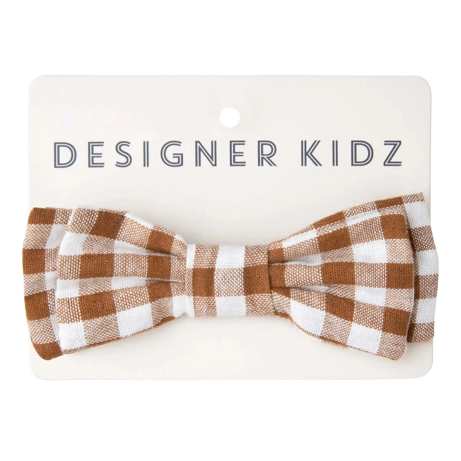 Designer Kidz Oliver Gingham Bow Tie