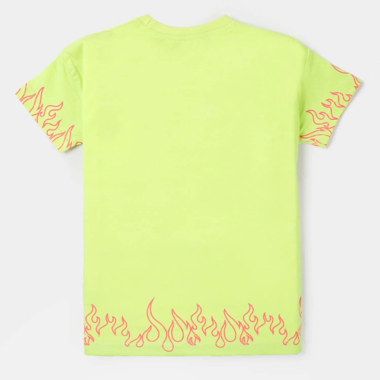 Girls Cotton T-Shirt Influencer - F Green