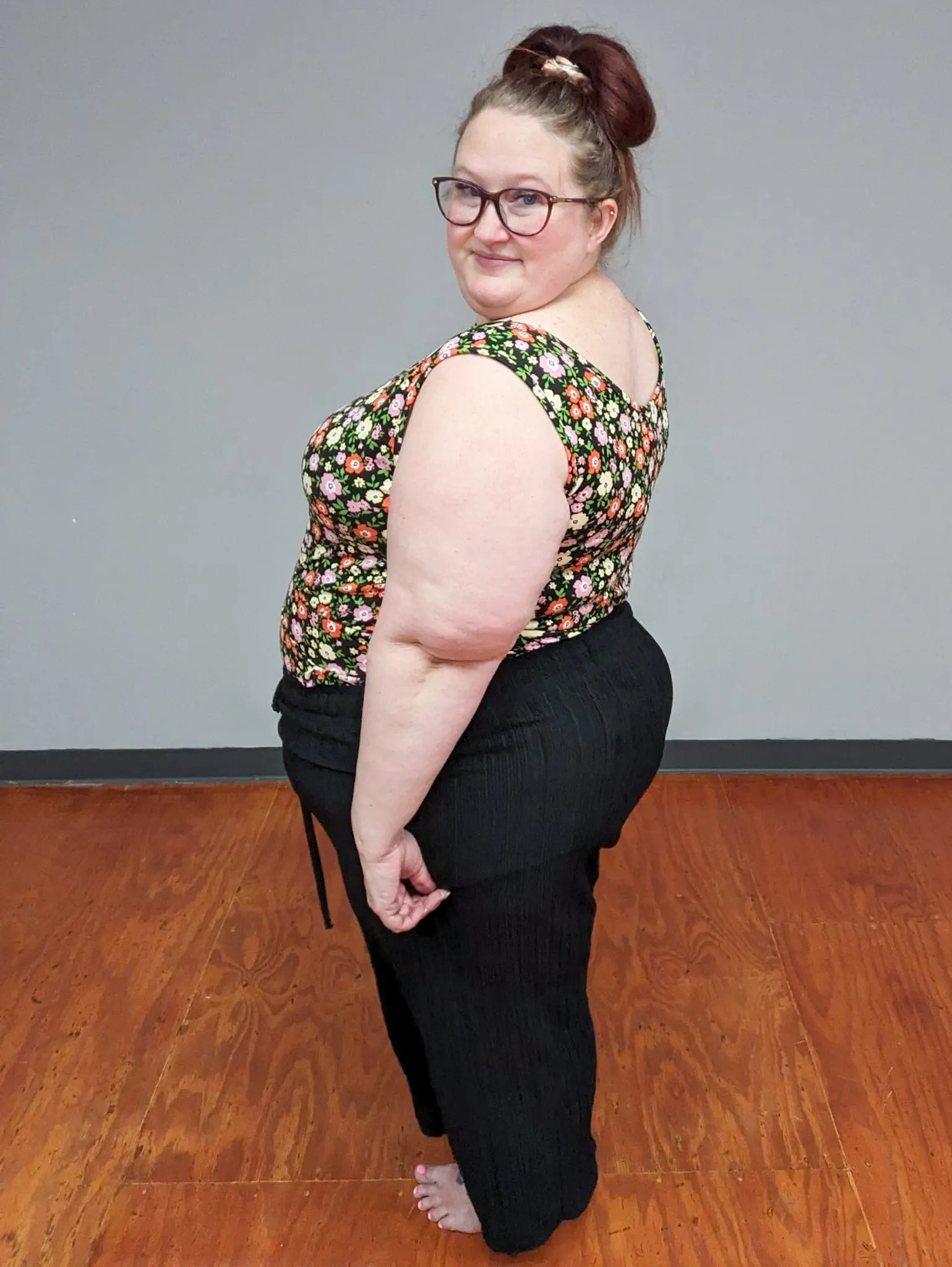 Hadley Crinkle Pleated Wide Leg Pants