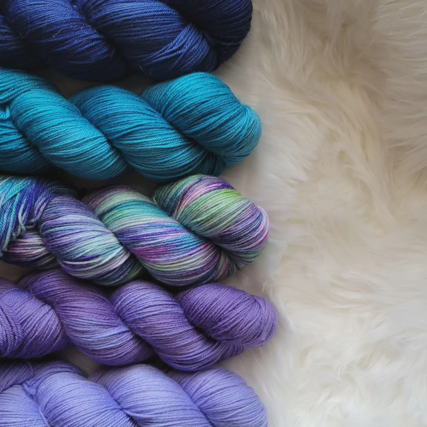 Hand Dyed Yarn - Nebula