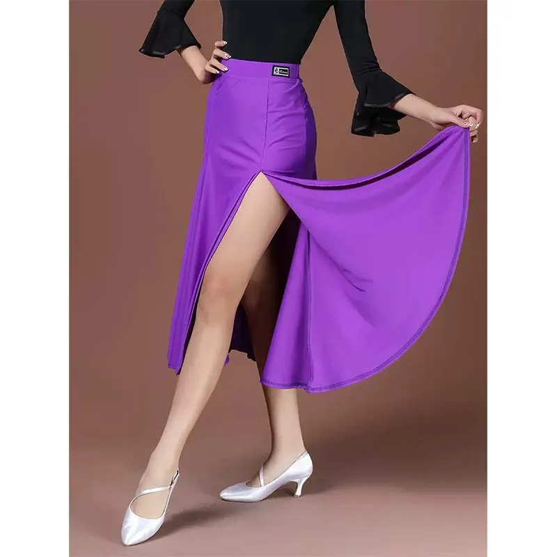 HC-Women's Swing Modern Ballroom Waltz Dance Skirts