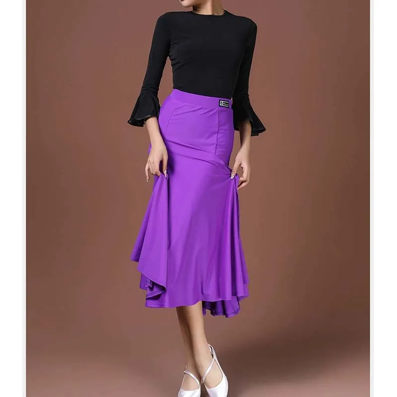 HC-Women's Swing Modern Ballroom Waltz Dance Skirts