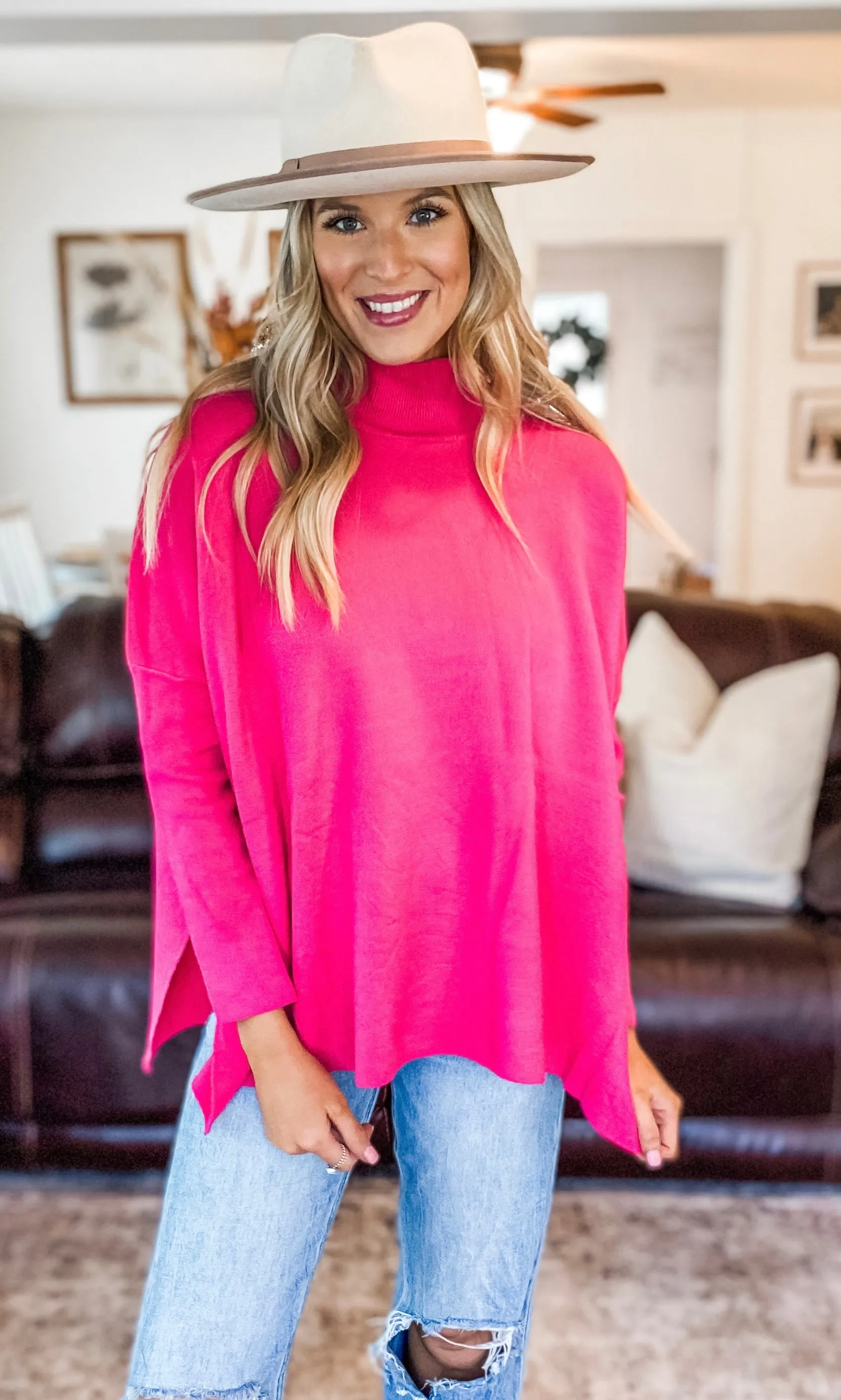 Hot Pink Sweater