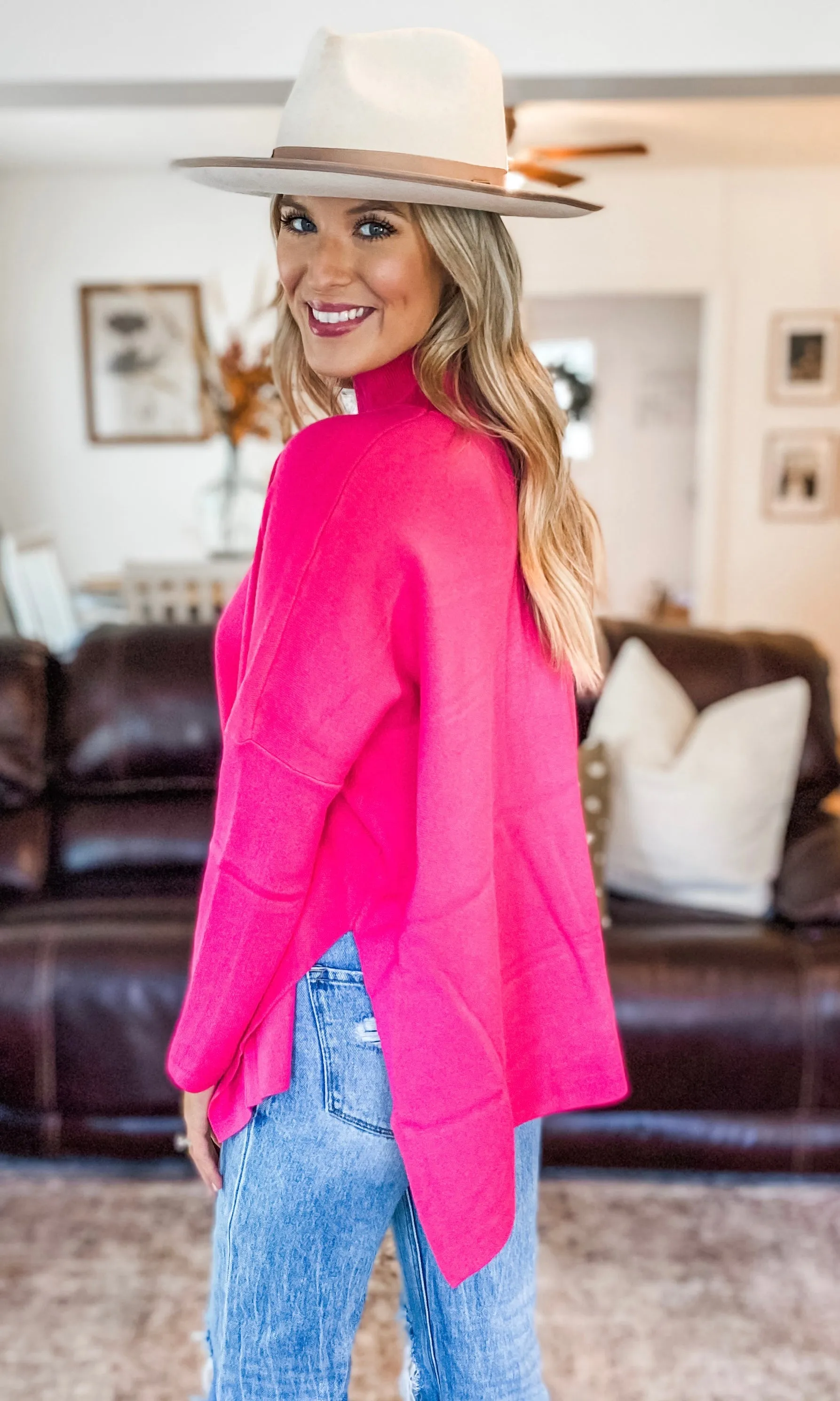 Hot Pink Sweater
