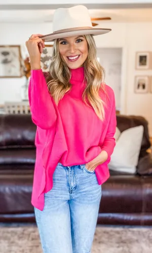 Hot Pink Sweater