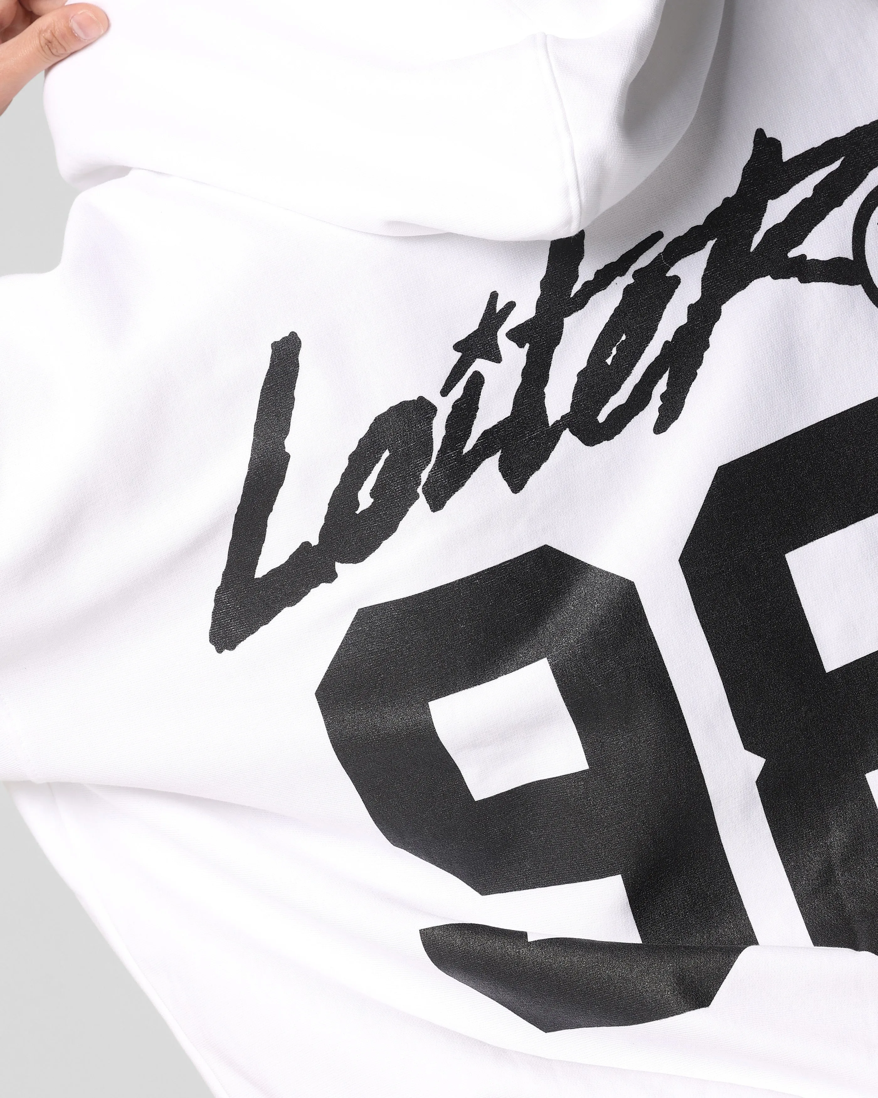 Loiter Training Day Hoodie White