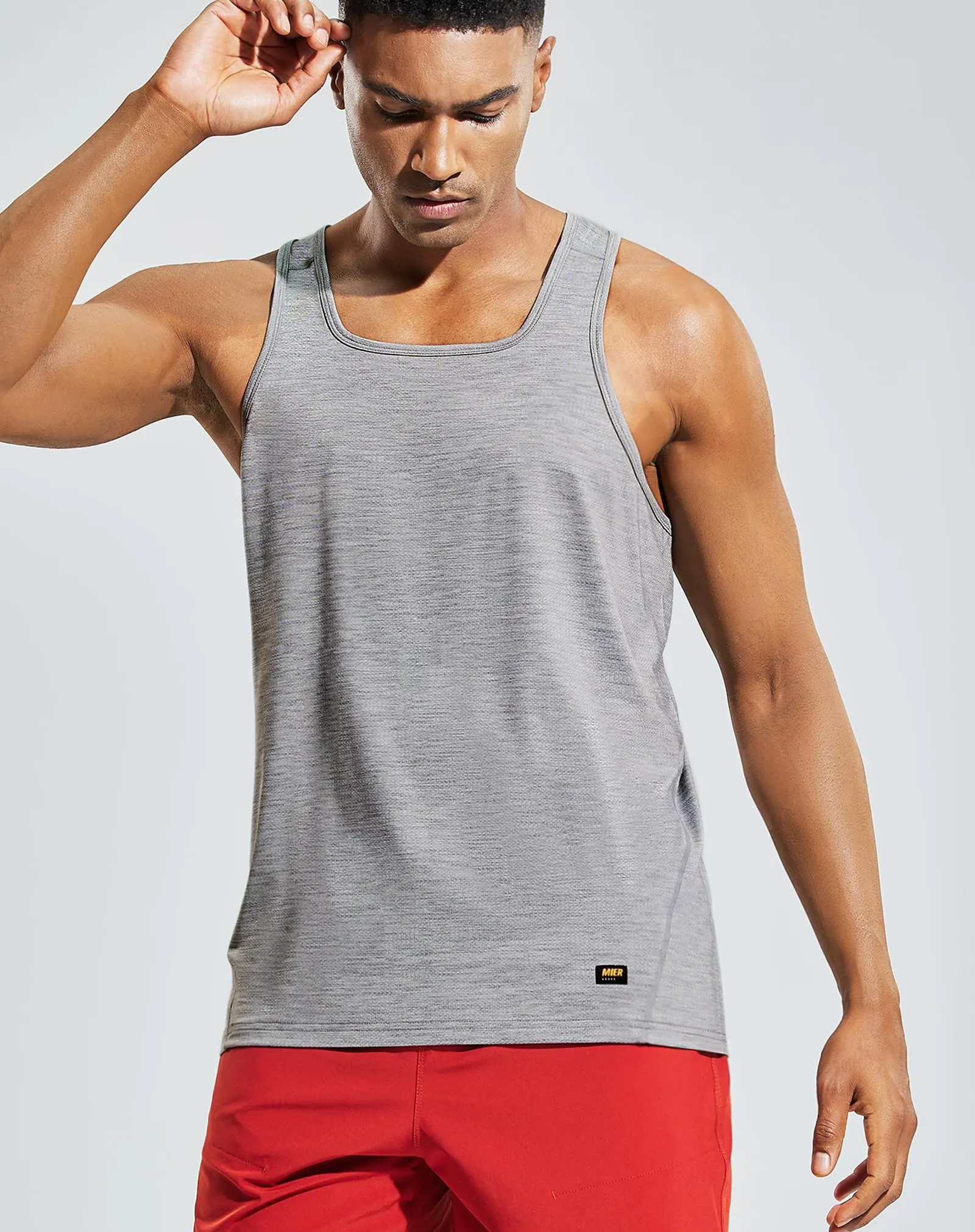 Men's Sleeveless Workout Shirts Quick Dry Athletic Tanks