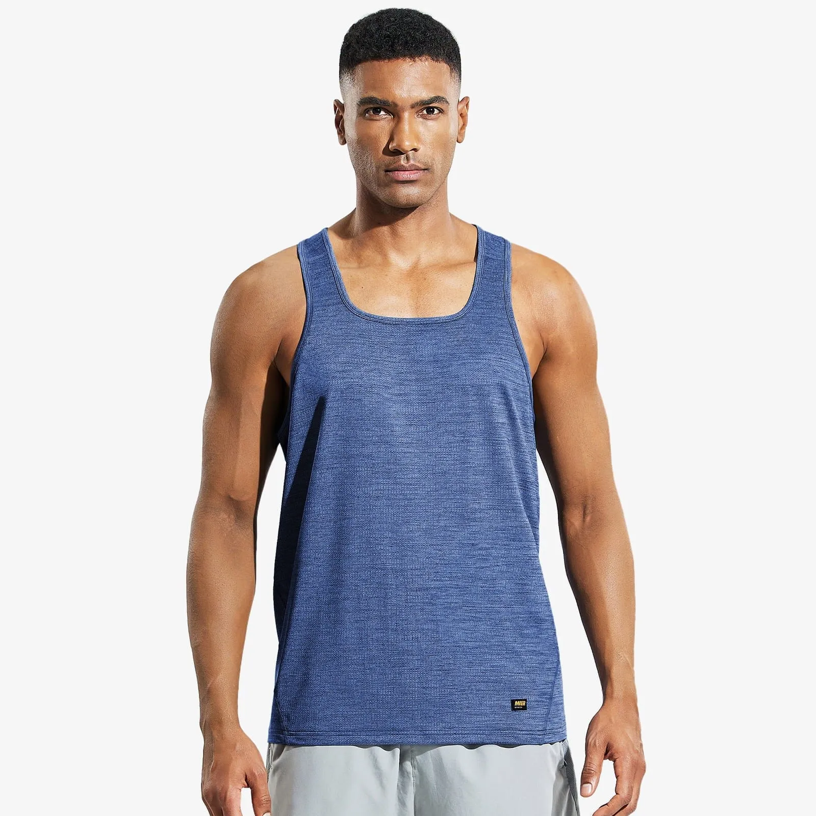 Men's Sleeveless Workout Shirts Quick Dry Athletic Tanks