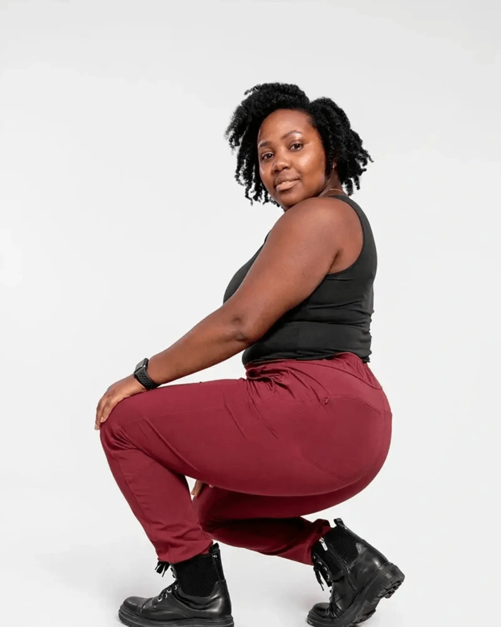 open air pant (32") | merlot