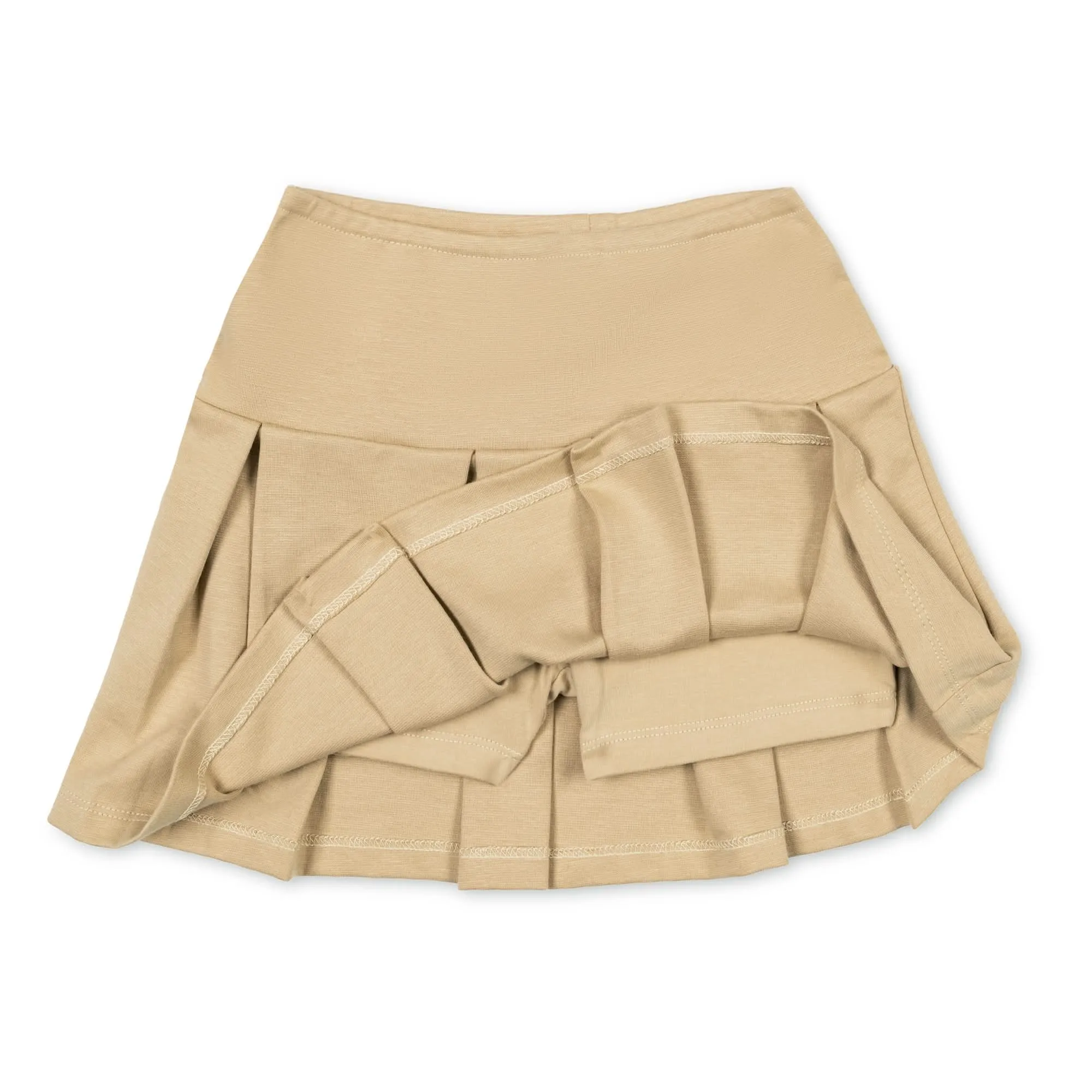 Ponte Pleated Skort - Baby