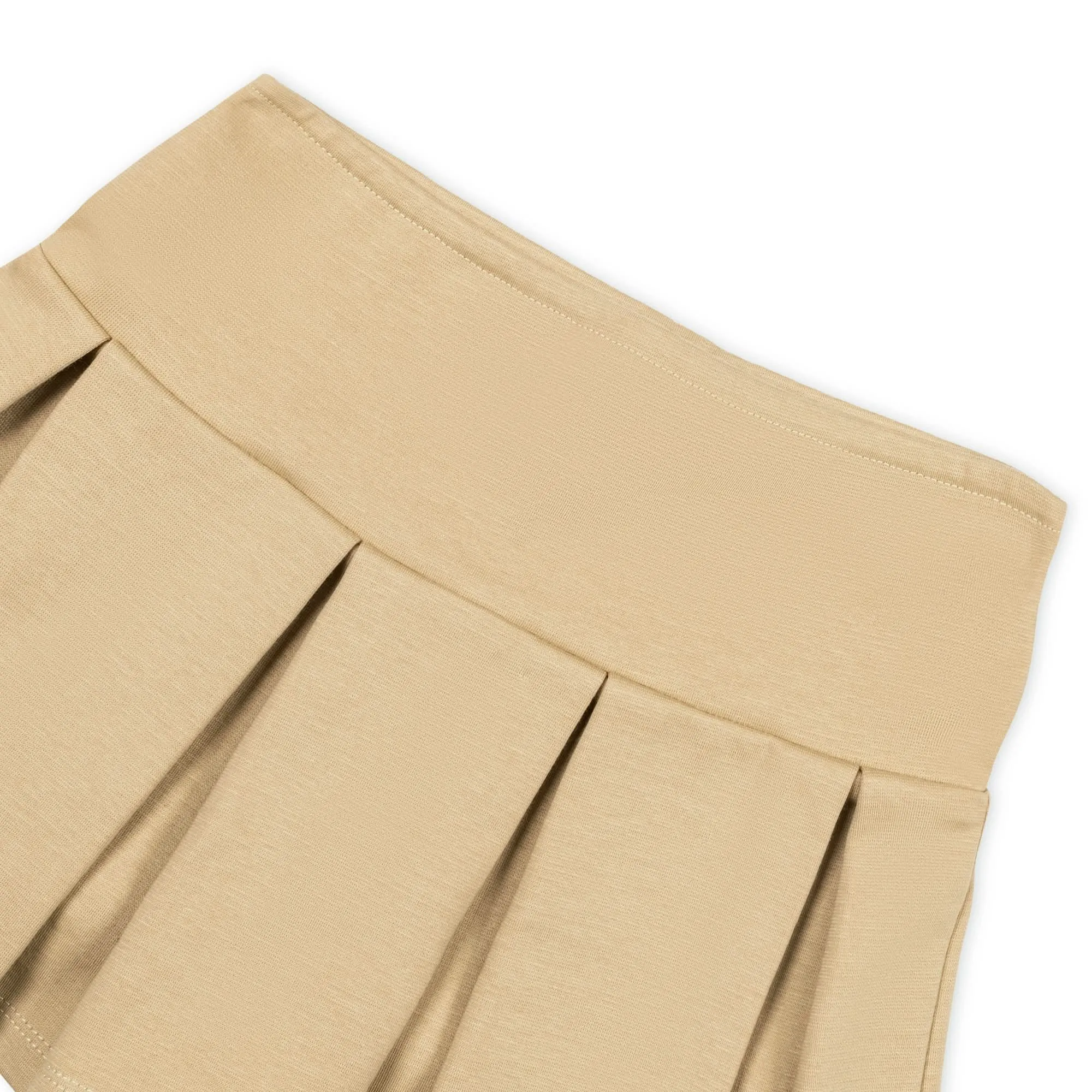 Ponte Pleated Skort - Baby