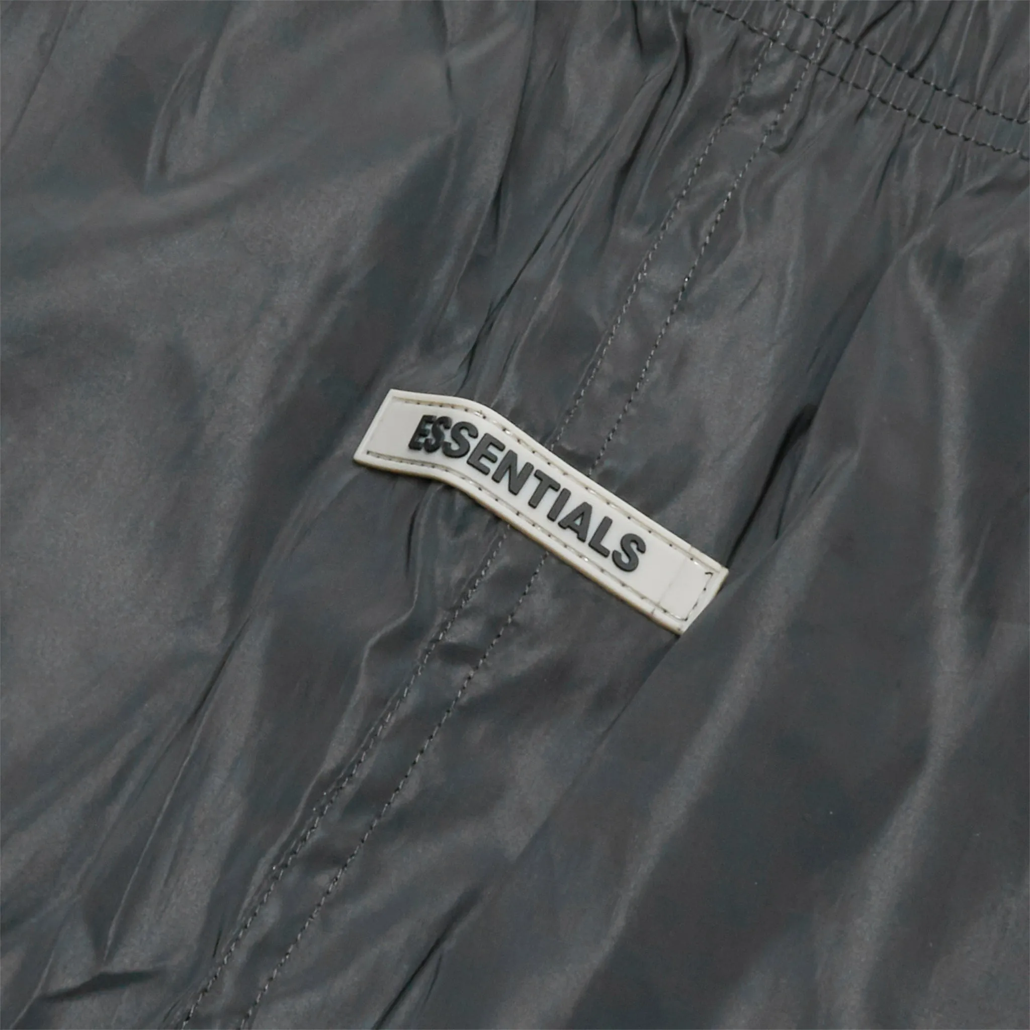 Preloved - Fear Of God Essentials Black Reflective Nylon Track Pants