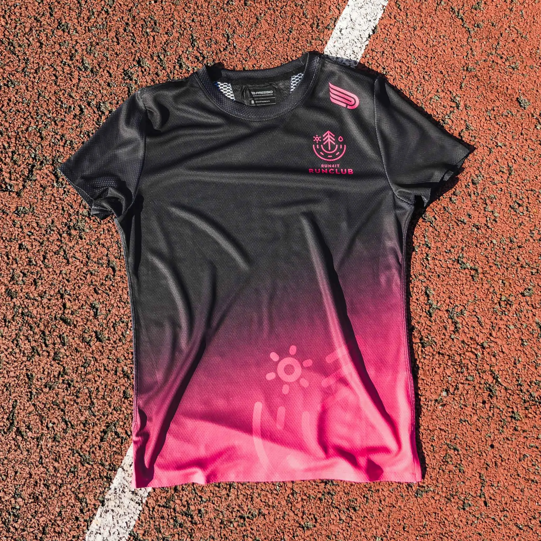 Pressio | Run4It Run Club Women's Elite Tee - Limited Edition