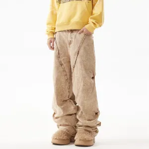 Sandstone Wash Cargo Trousers