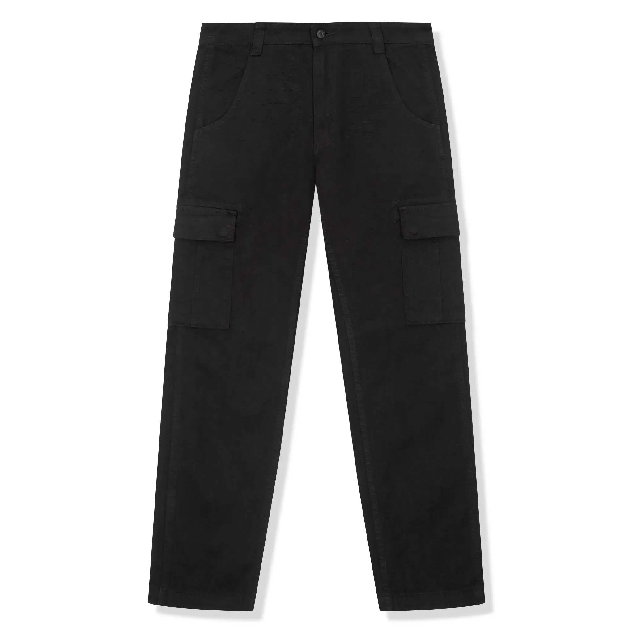 SIARR Black Denim Jacket & Cargo Pants