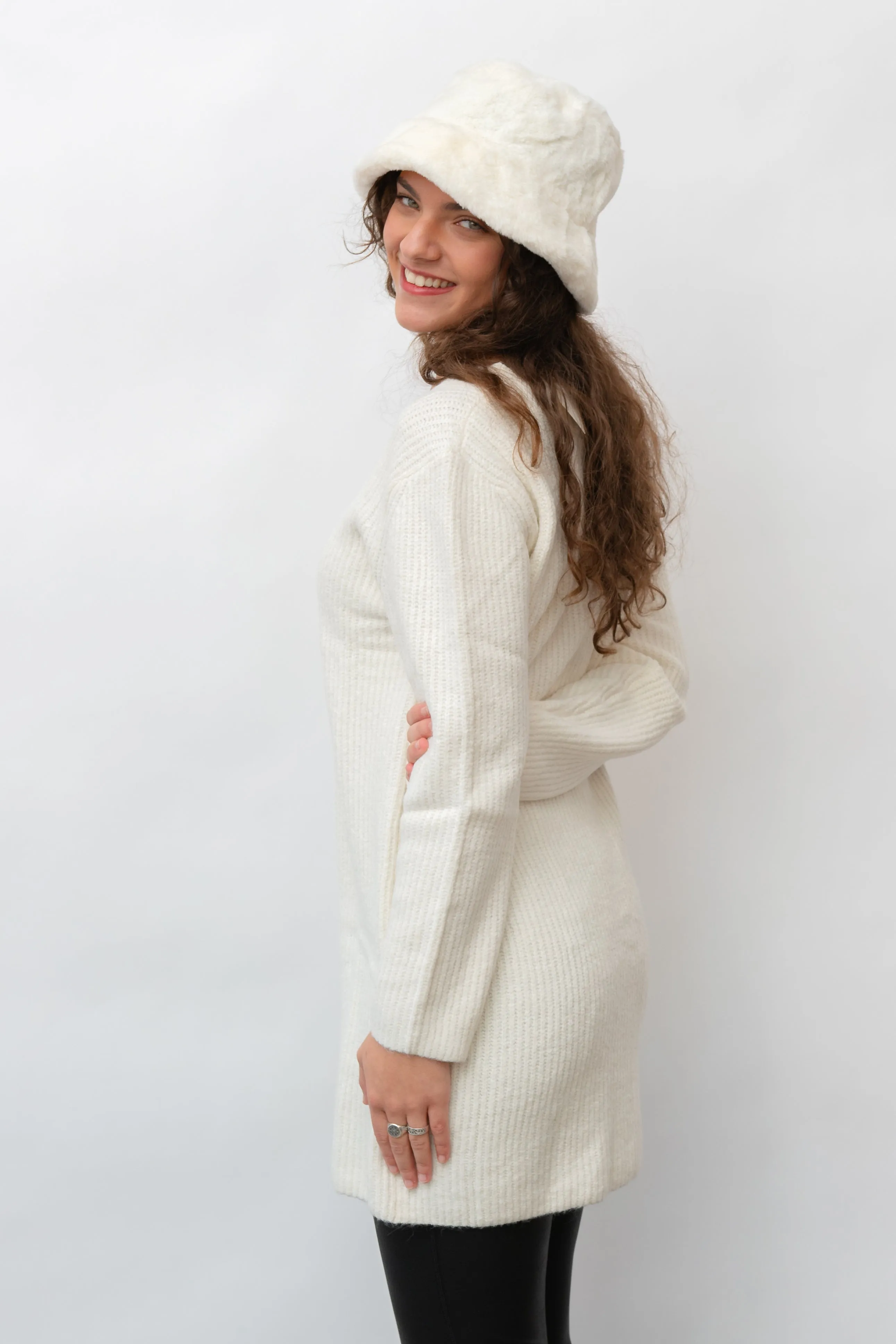 Simply Chic Mini Sweater Dress
