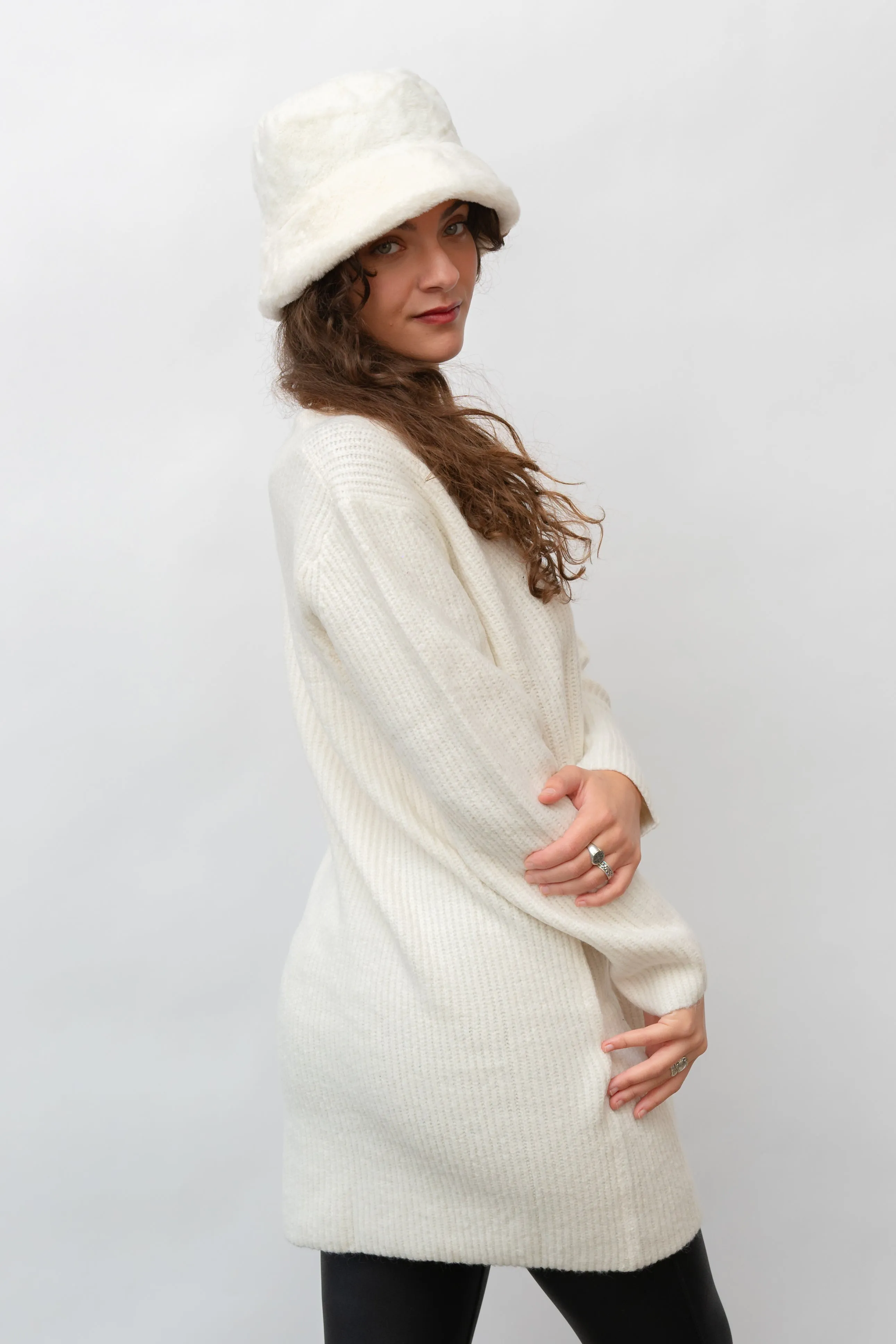 Simply Chic Mini Sweater Dress