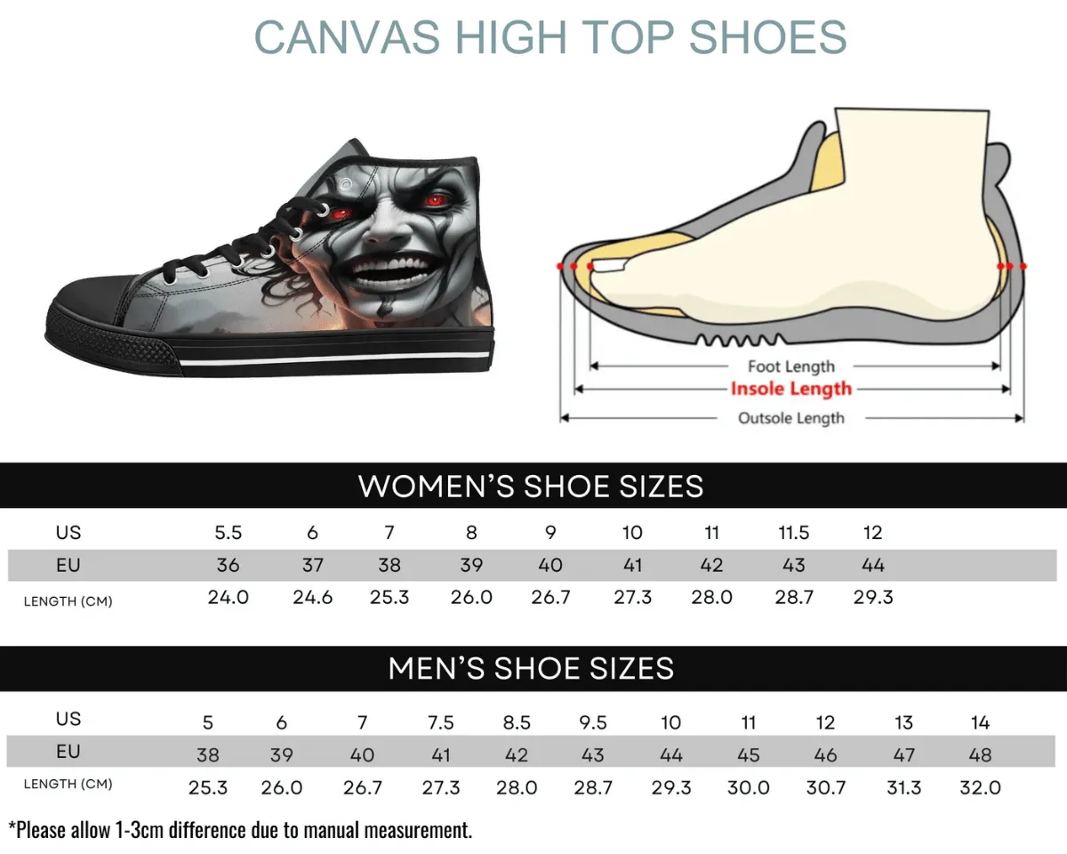 Sinister Grin High Tops