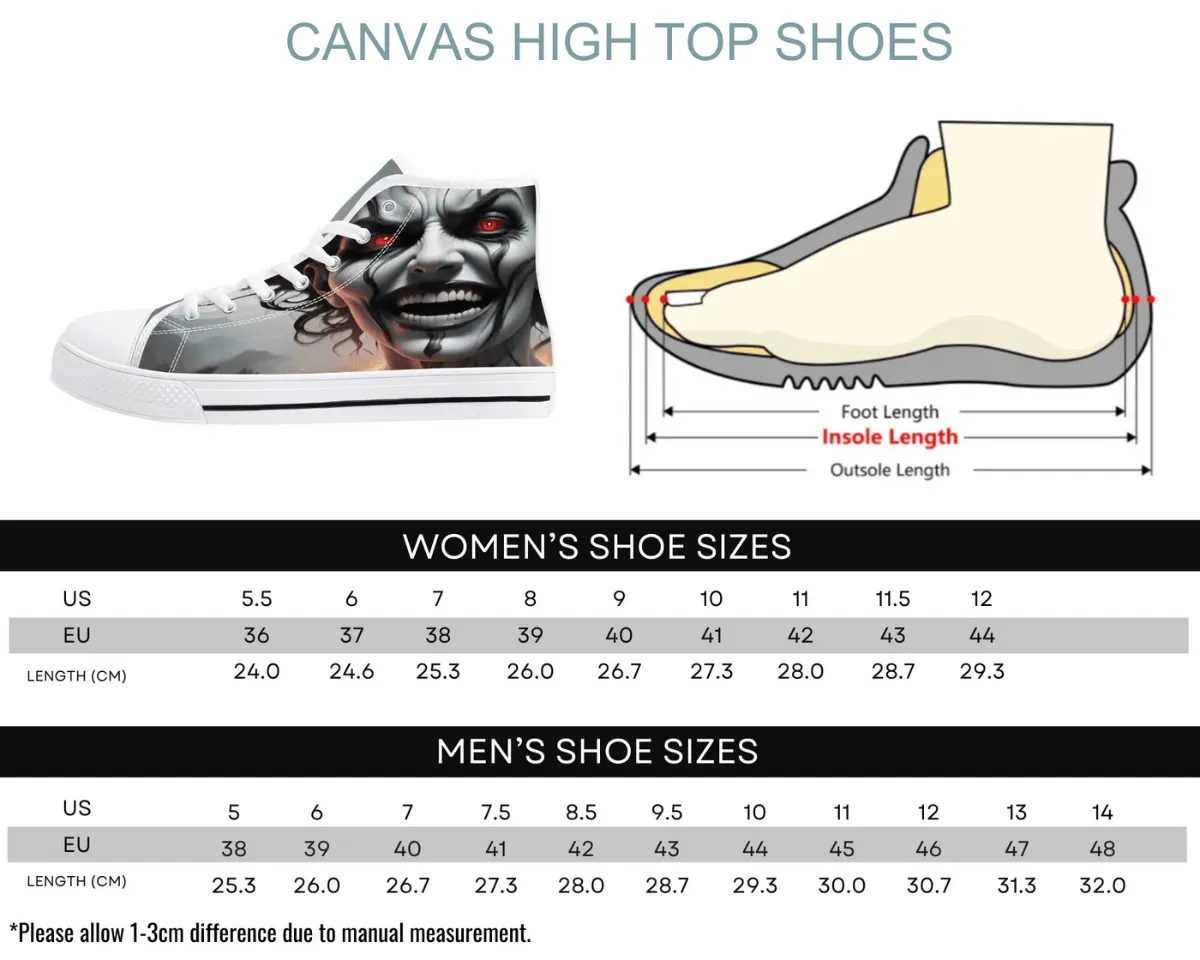 Sinister Grin High Tops