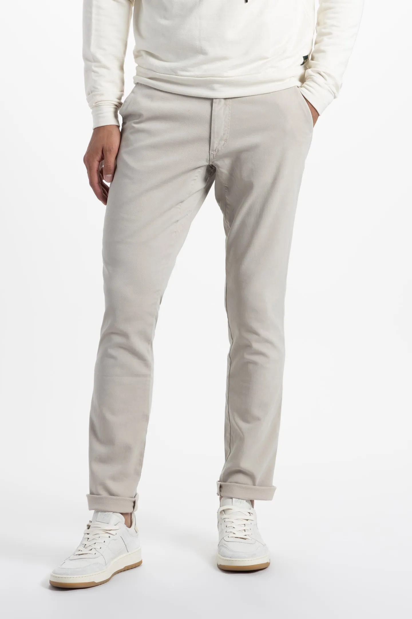 Soft Cloth Hybrid 5 Pocket Pant in Stretch Canvas - Natural