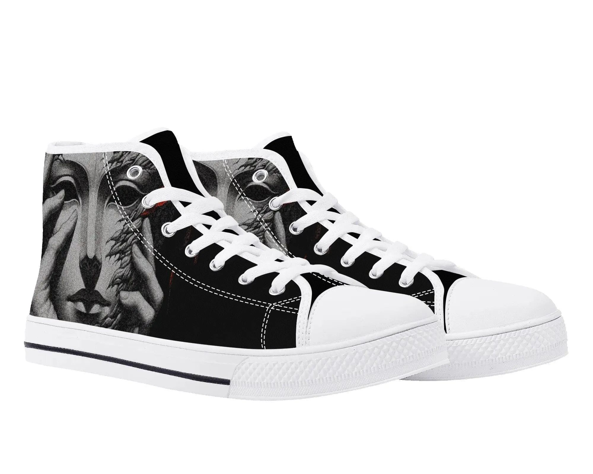 Statuesque Beauty High Tops