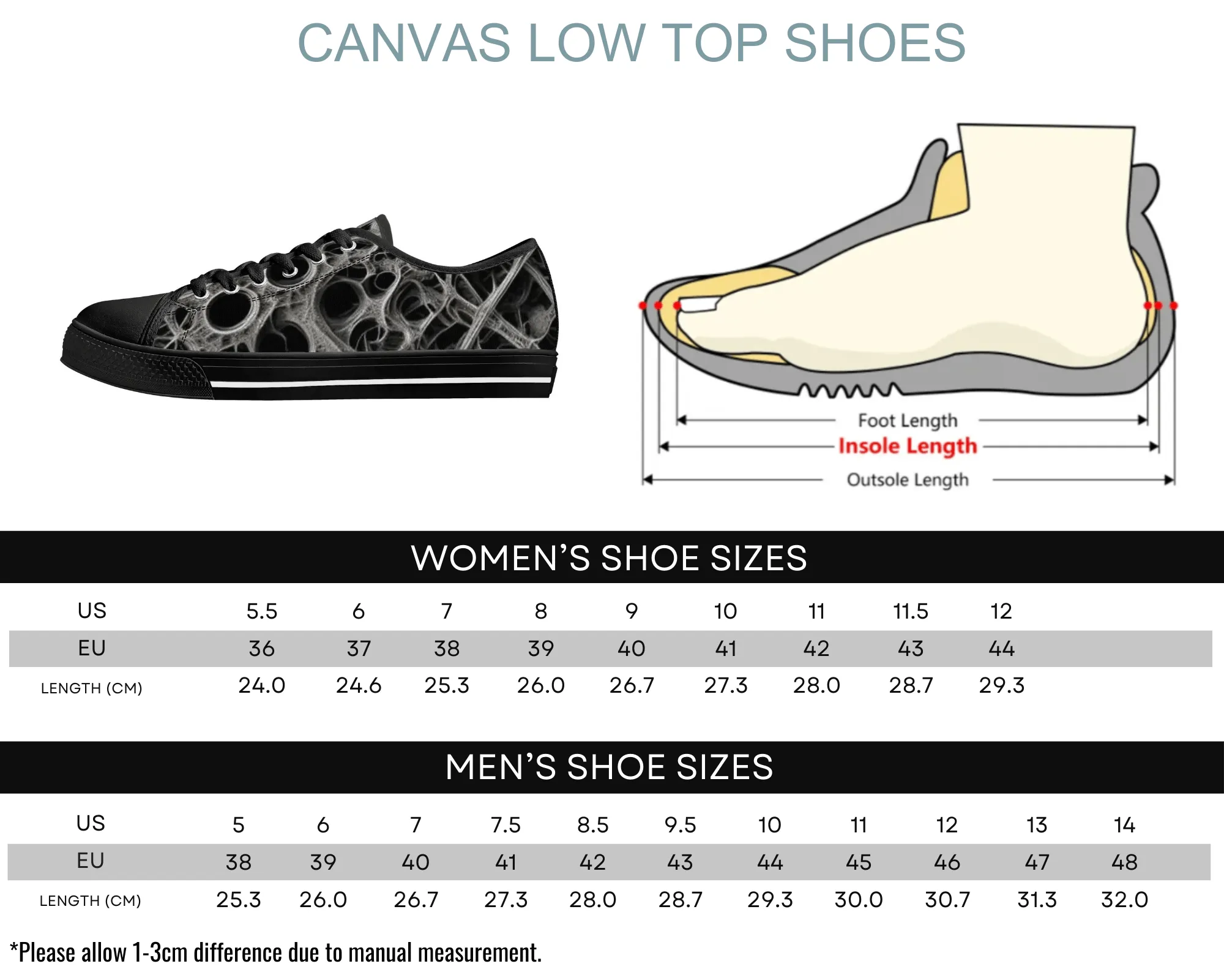Steel Web Low Tops