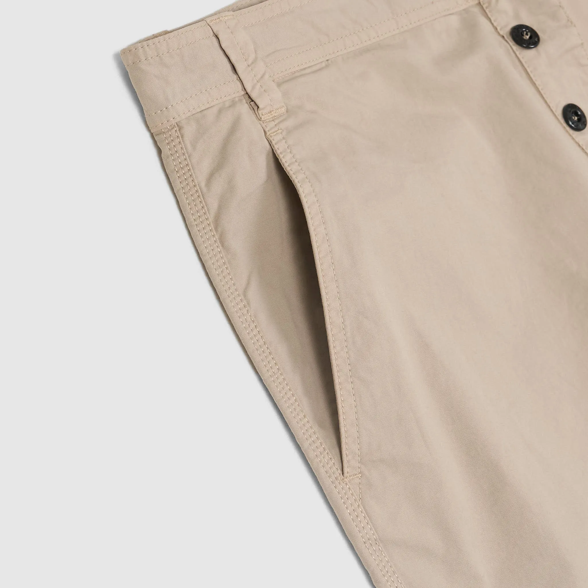 Stone Island Loose Fitted Straight Leg Pant