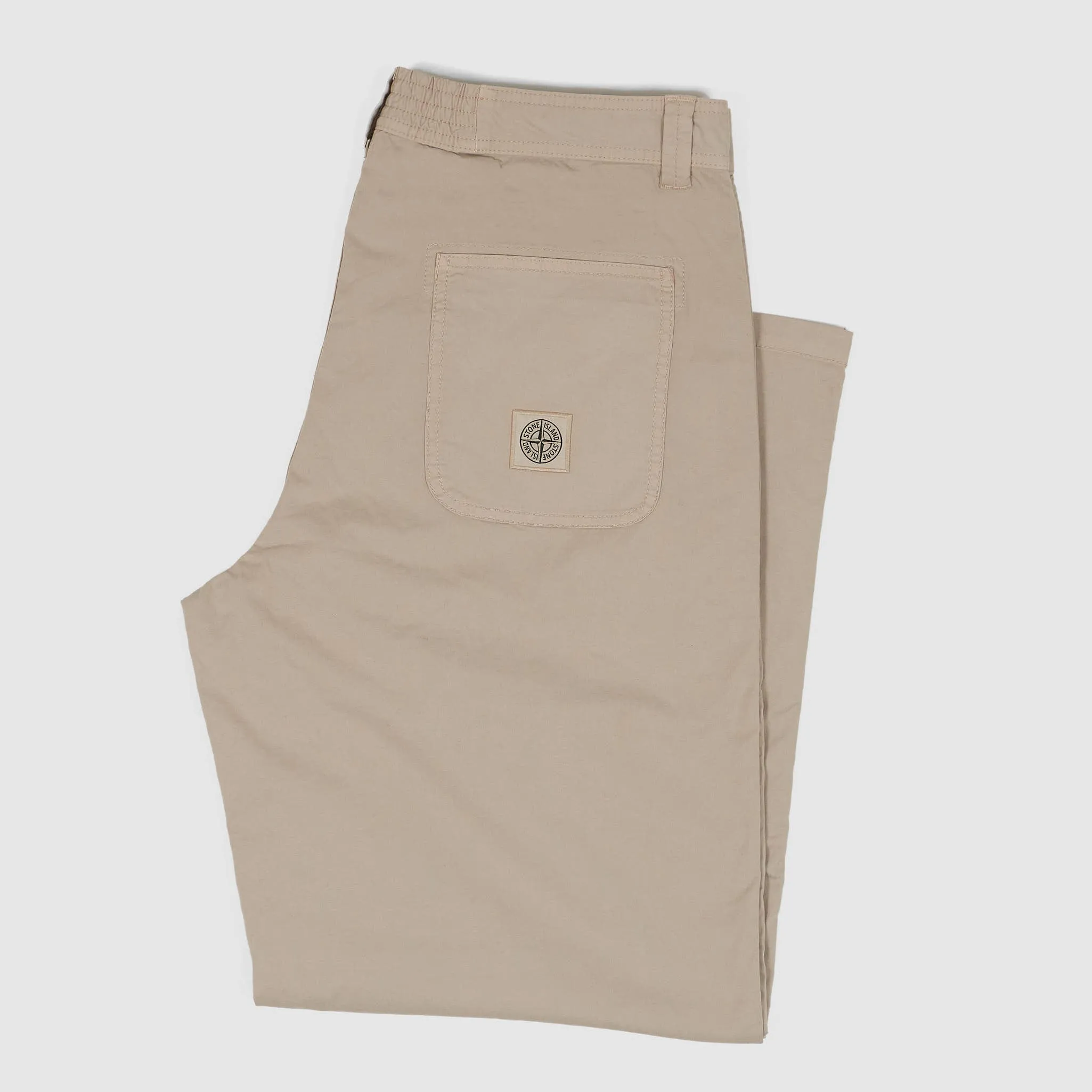 Stone Island Loose Fitted Straight Leg Pant
