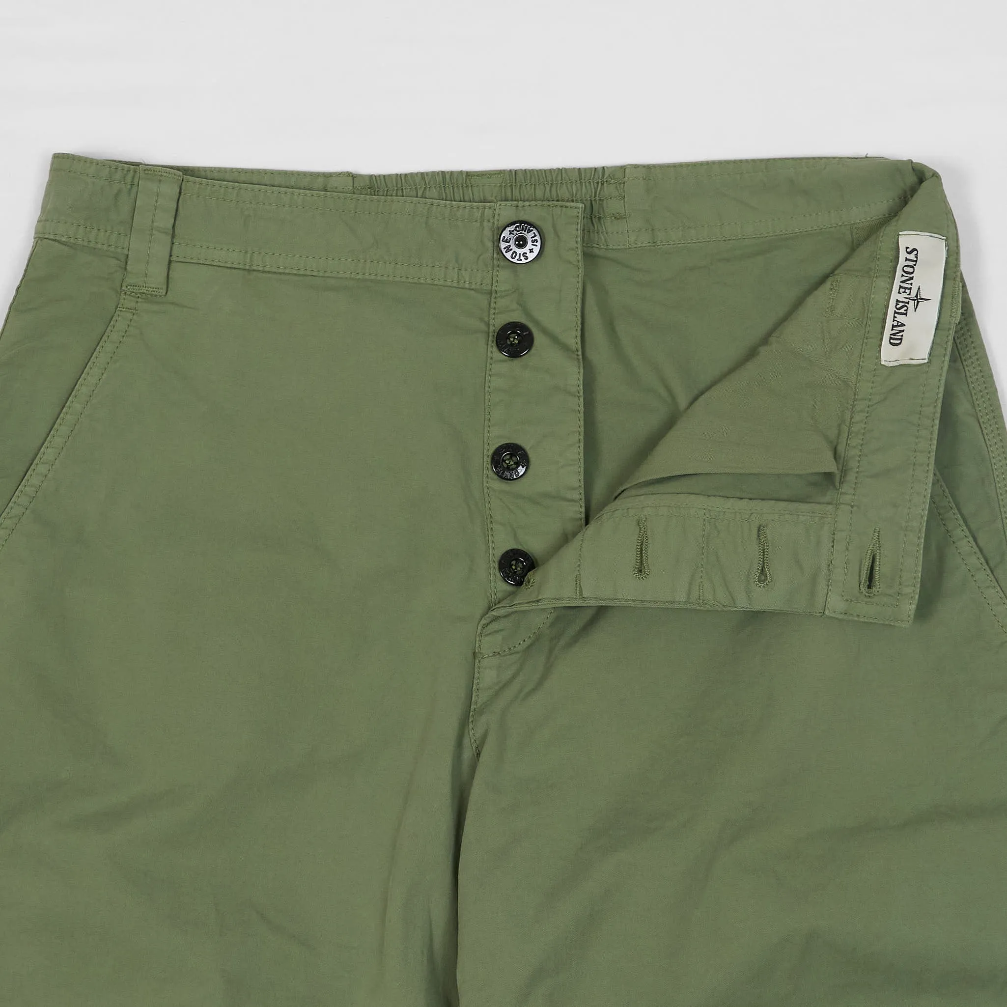 Stone Island Loose Fitted Straight Leg Pant