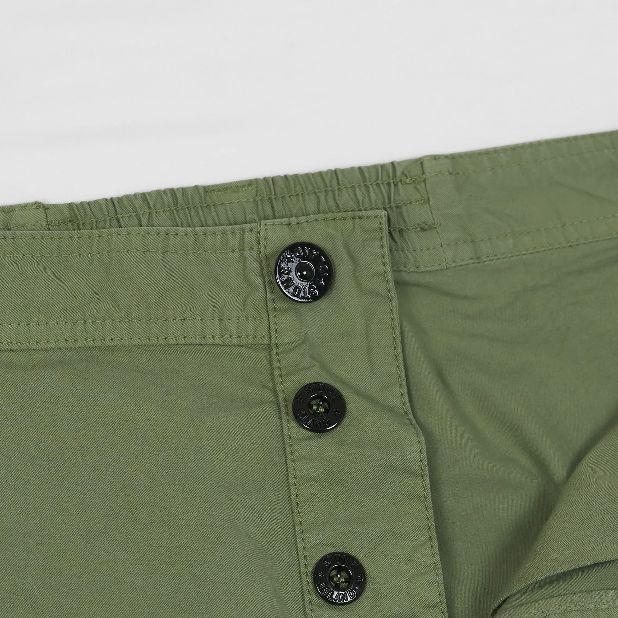 Stone Island Loose Fitted Straight Leg Pant