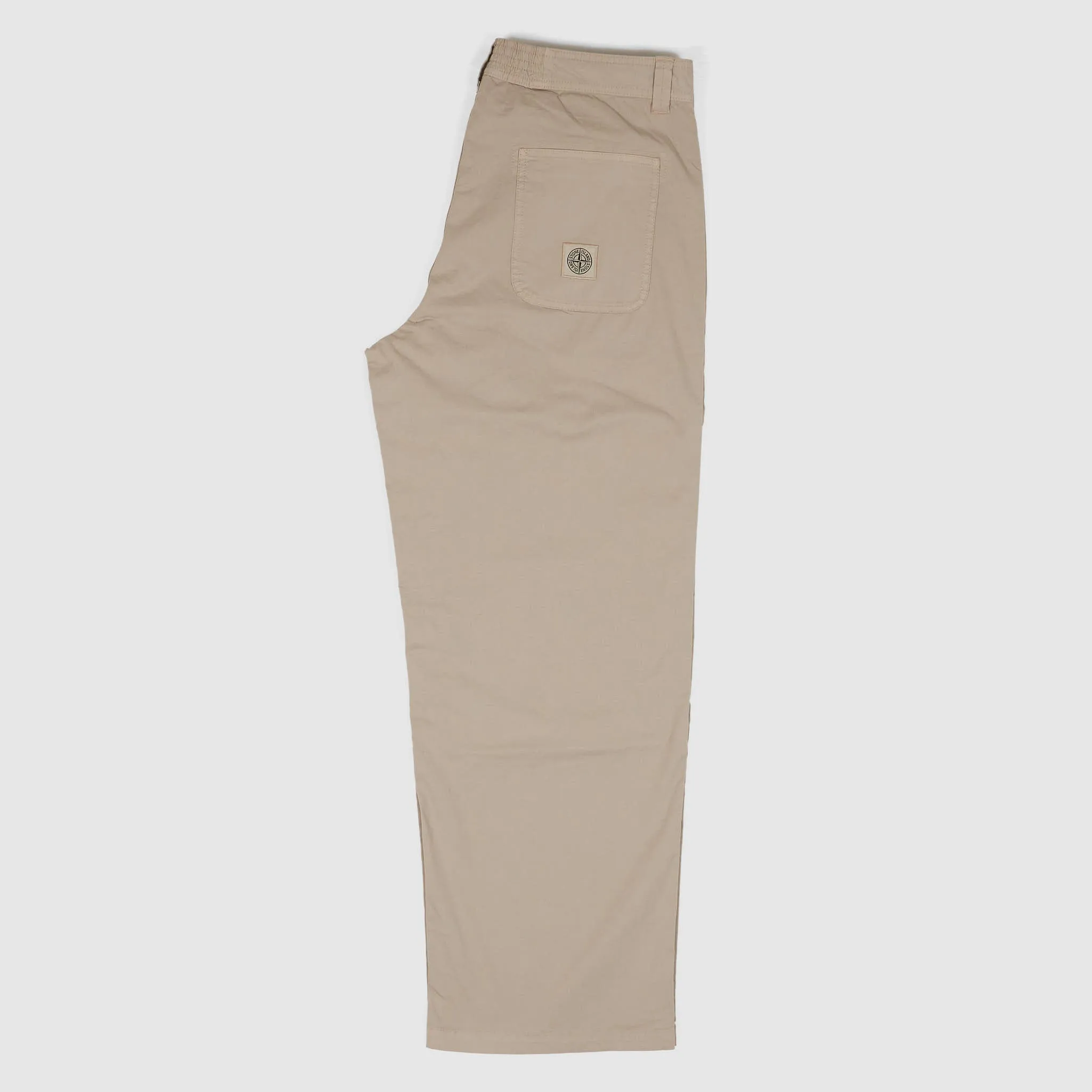 Stone Island Loose Fitted Straight Leg Pant