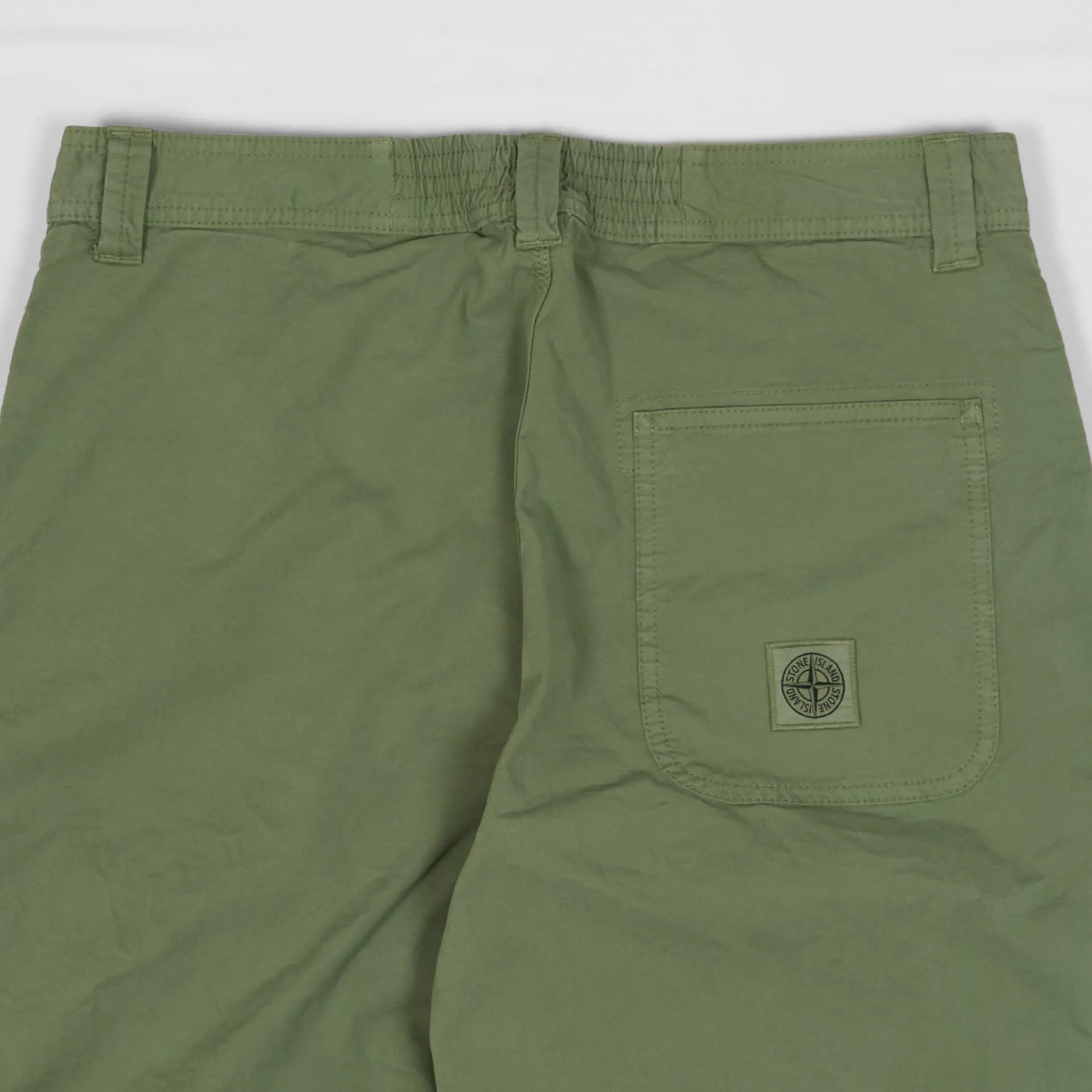 Stone Island Loose Fitted Straight Leg Pant