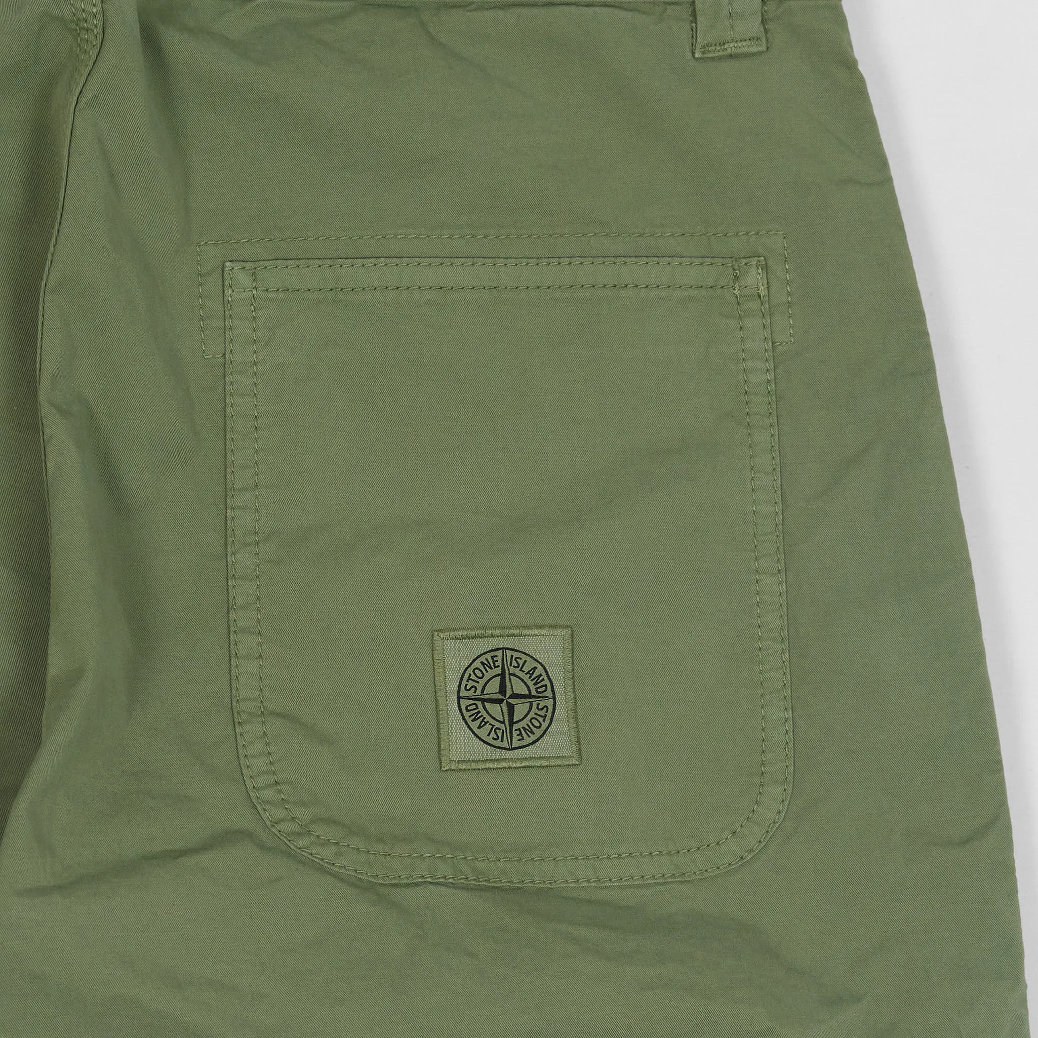 Stone Island Loose Fitted Straight Leg Pant