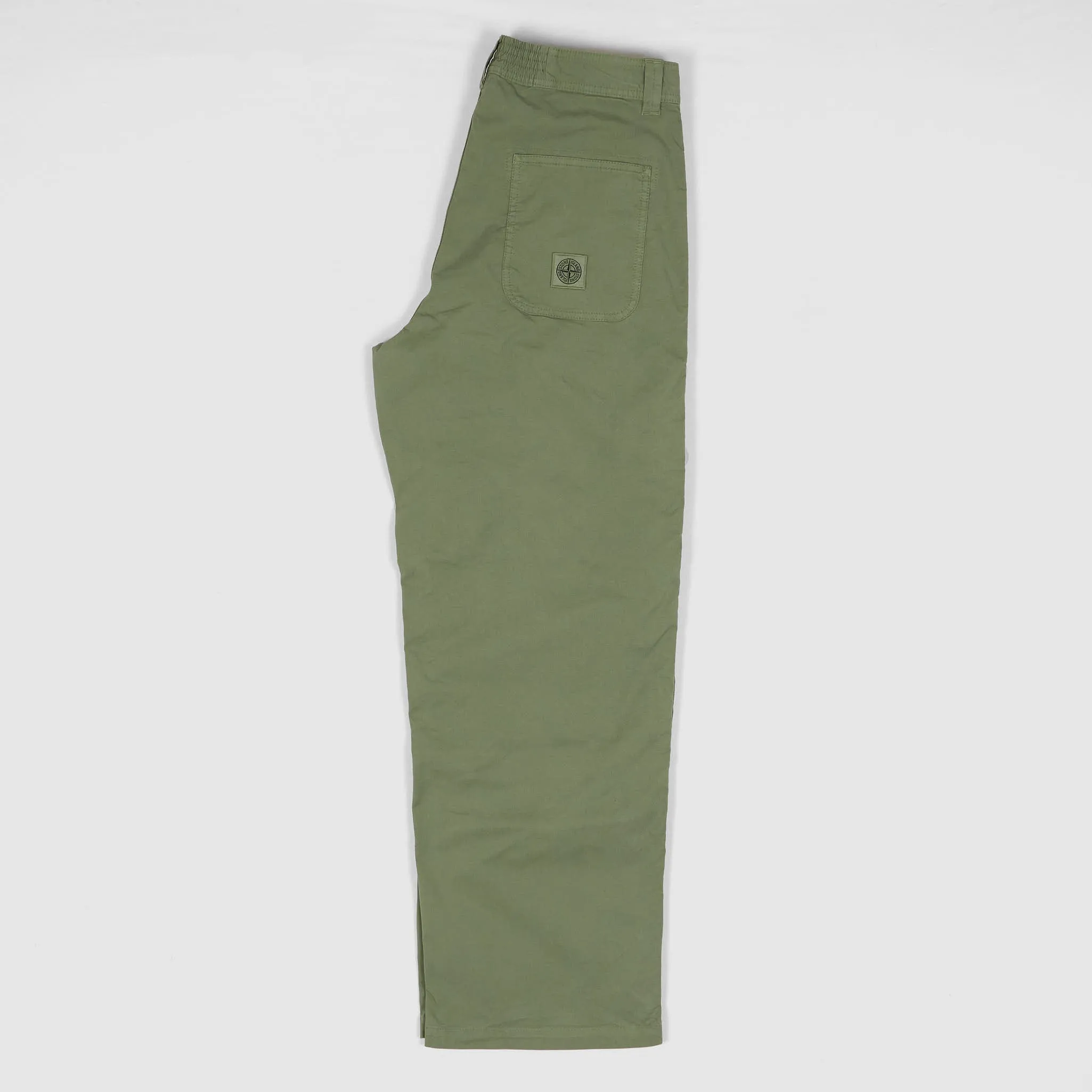 Stone Island Loose Fitted Straight Leg Pant
