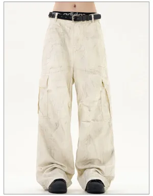 Tie-dye casual pants