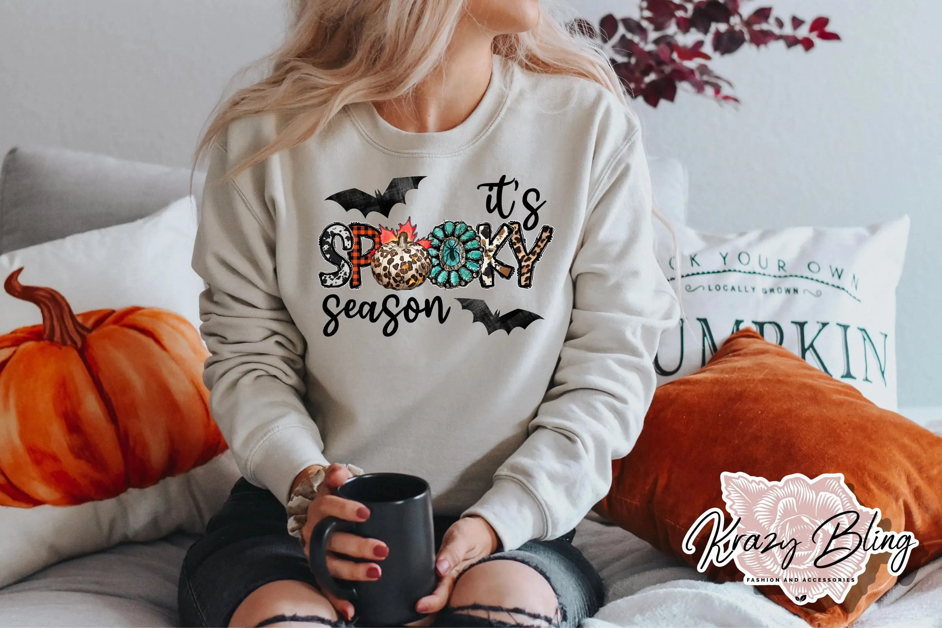 Western It's Spooky Season Sweater